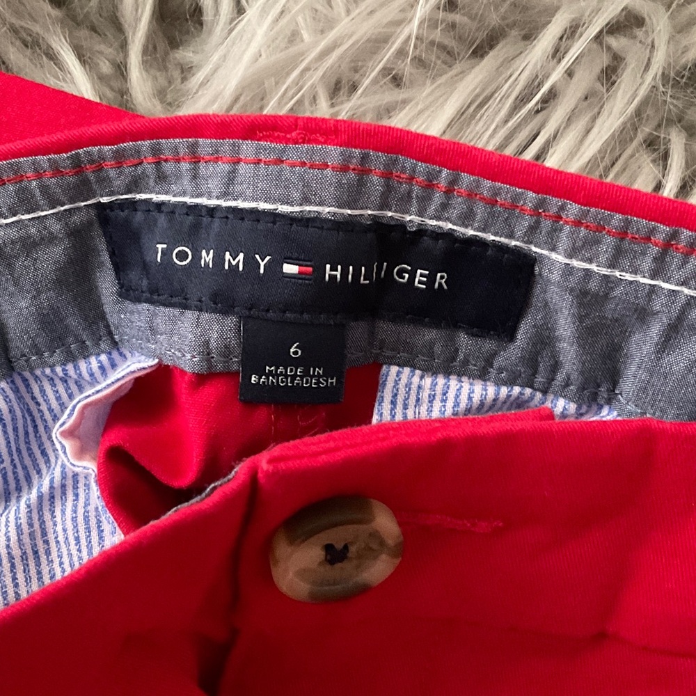 Tommy Hilfiger Bold Red Chinos - Picture 4 of 4